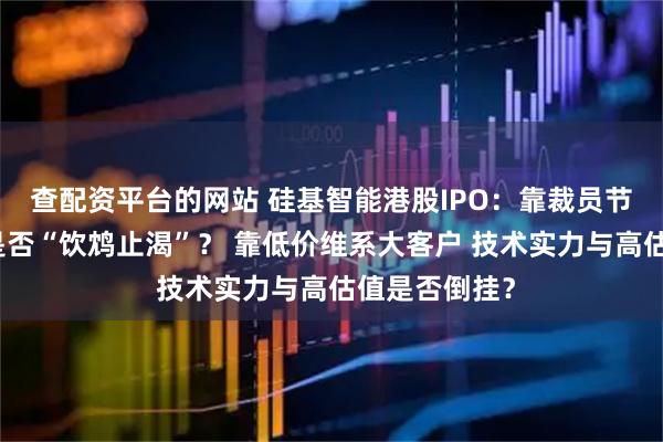 查配资平台的网站 硅基智能港股IPO：靠裁员节流实现扭亏是否“饮鸩止渴”？ 靠低价维系大客户 技术实力与高估值是否倒挂？